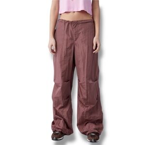PAC SUN Plum Mauve Weekend Athletic Wind Joggers Women’s Extra Small NWT NEW
